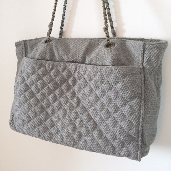 Anthropologie Quilted Tote Bag! - Picture 4 of 8